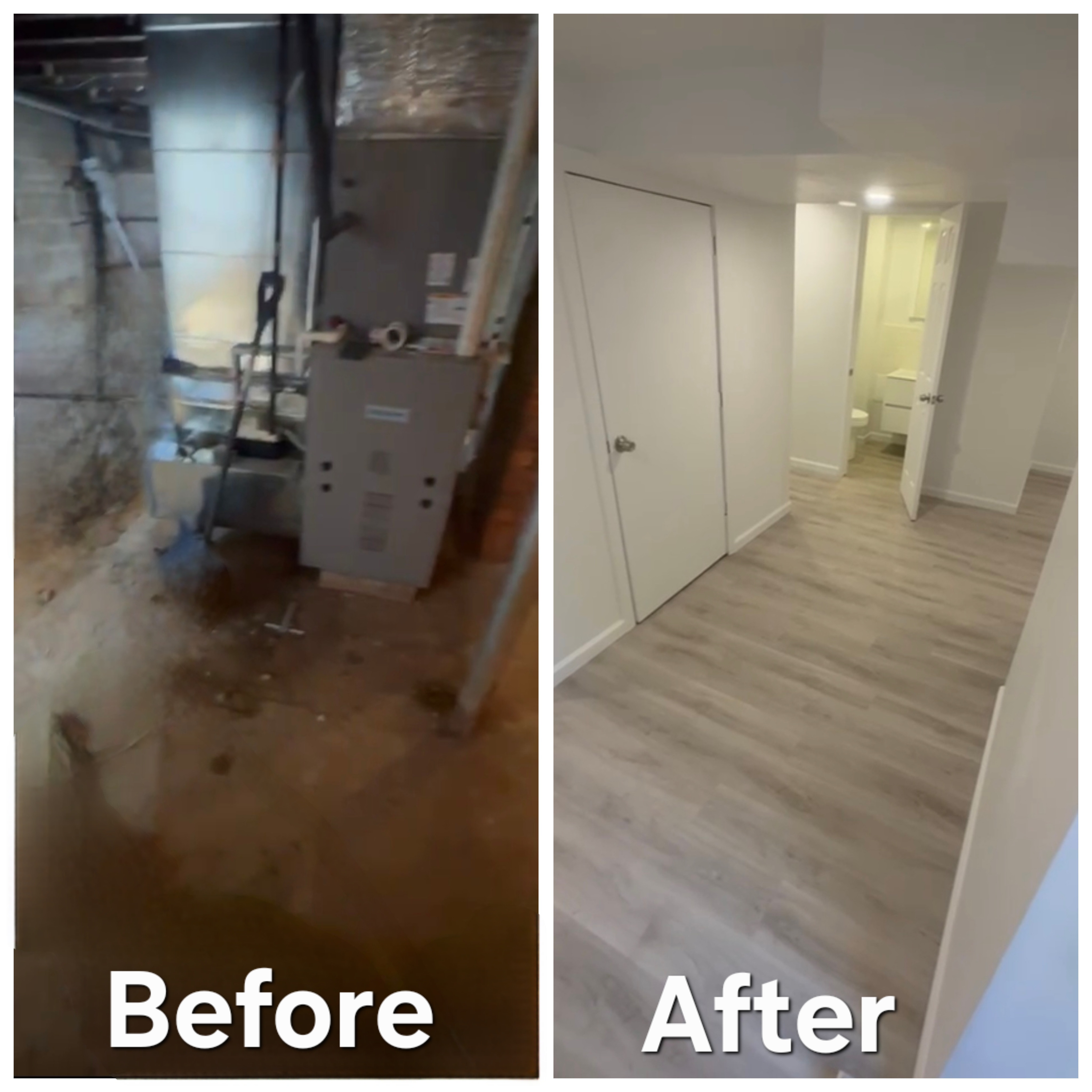 Basement Framing and Drywall